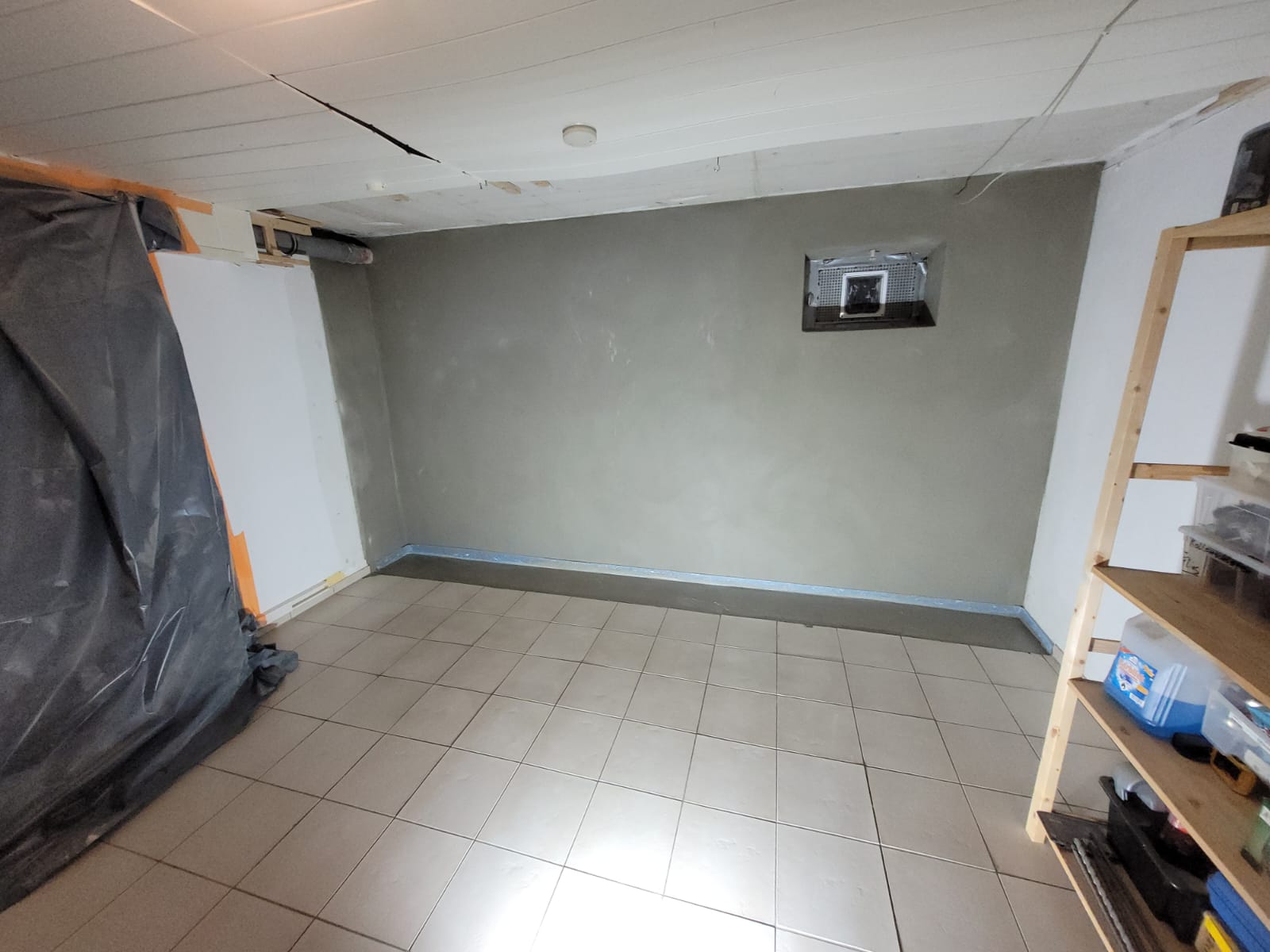 Fertiger Keller nach Sanierung